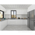 Modern White Acrylic Door Modular Lacquer Kitchen Cabinet